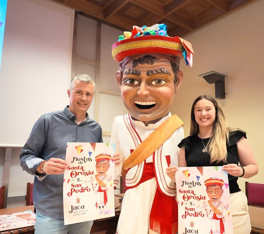 Presentación fiestas de Santa Orosia Jaca 2026
